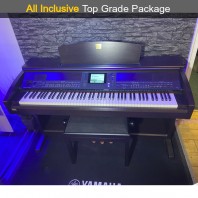 Used Yamaha CVP503 Rosewood Digital Piano Complete Package